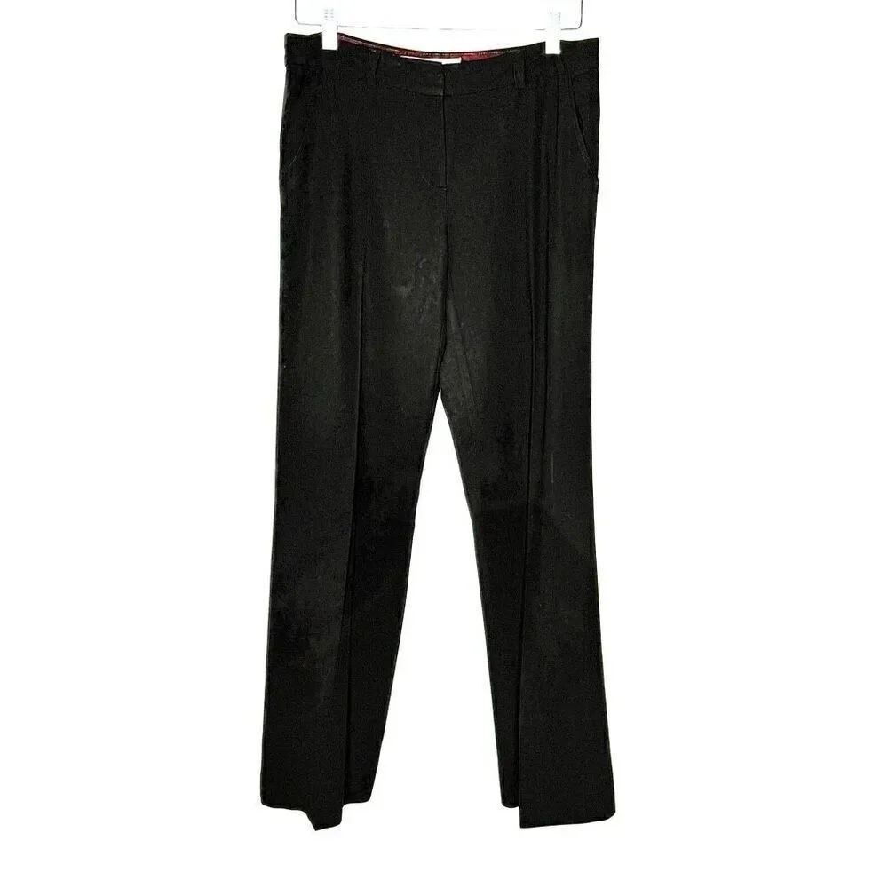 Trina Turk Low Rise Black Boot Cut Career Pants - Women’s US 4